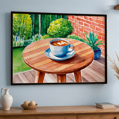 Morning Brew Patio Wall Art