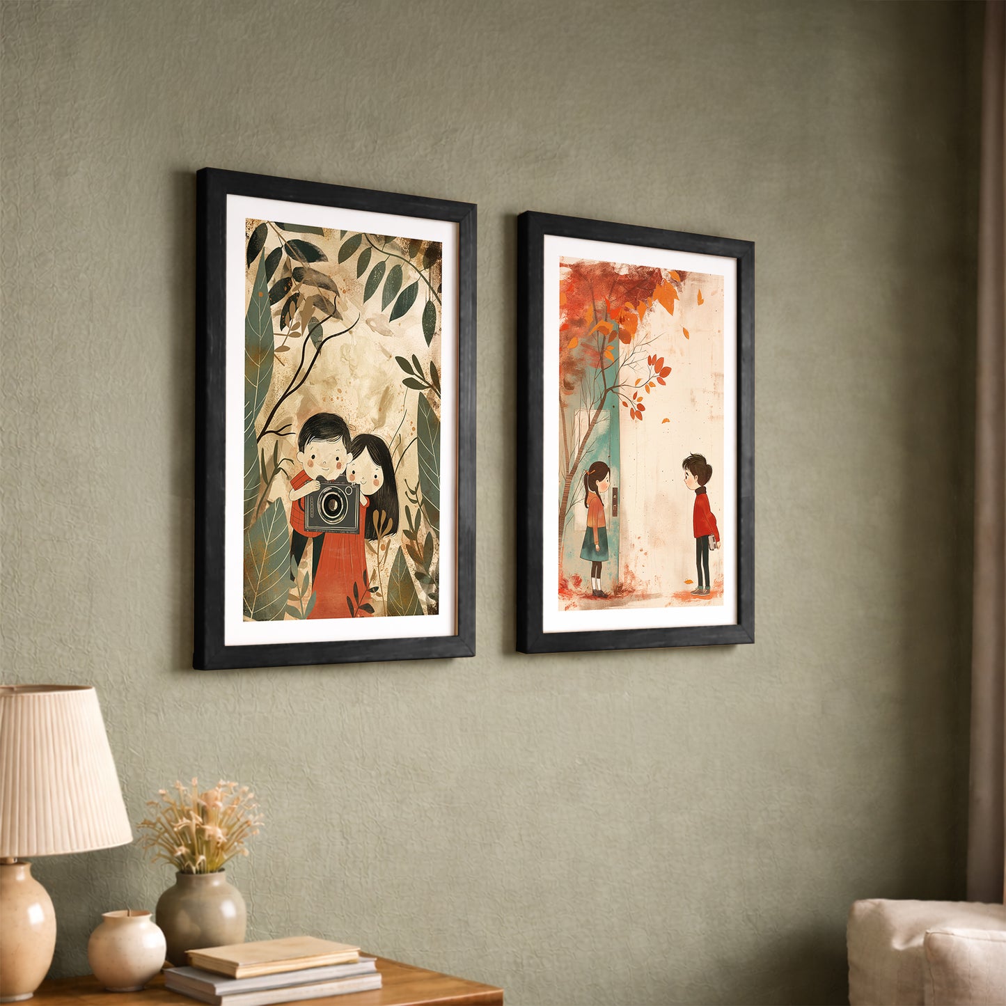 Whimsical Love Wall Art Set