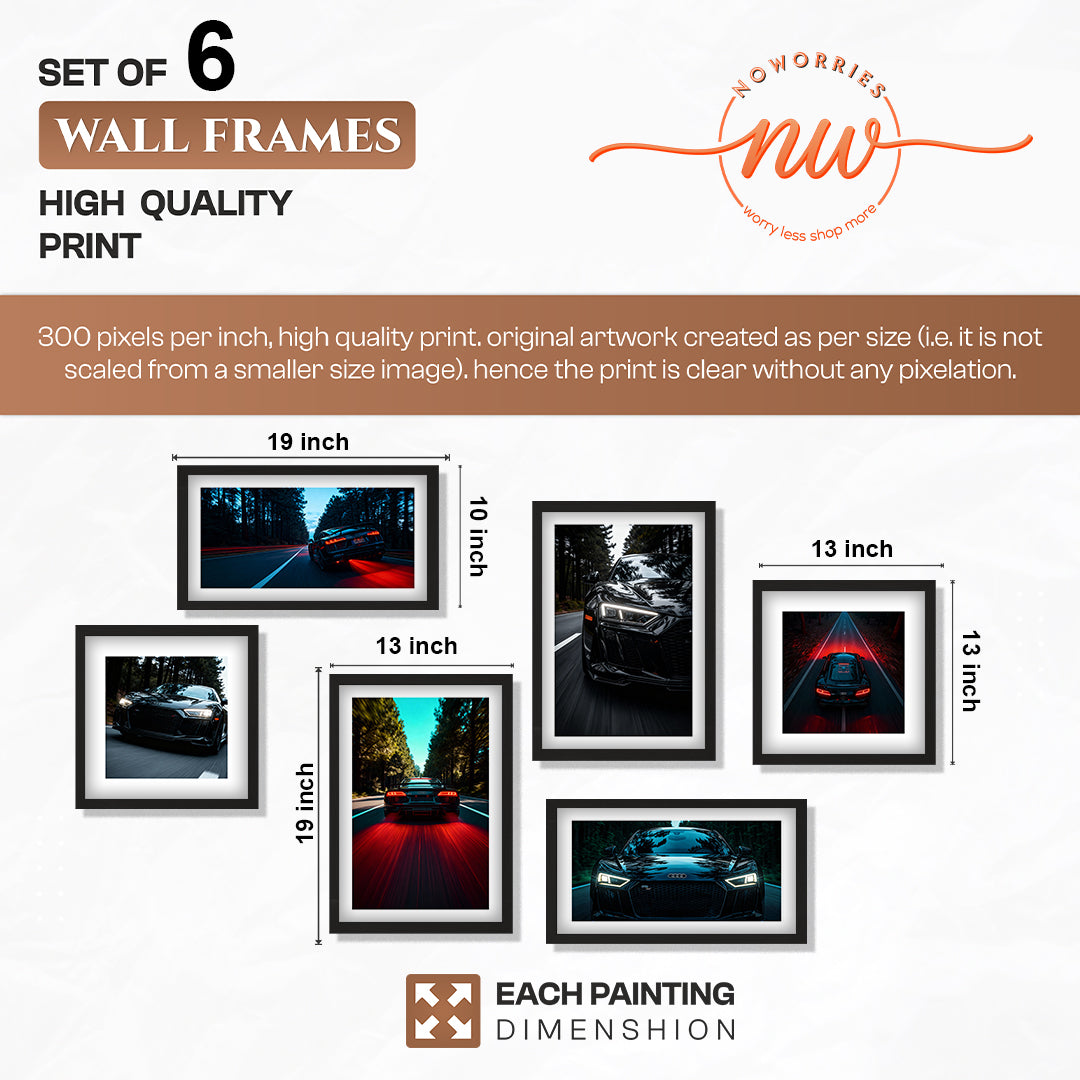 Midnight Velocity Collection Set of 6