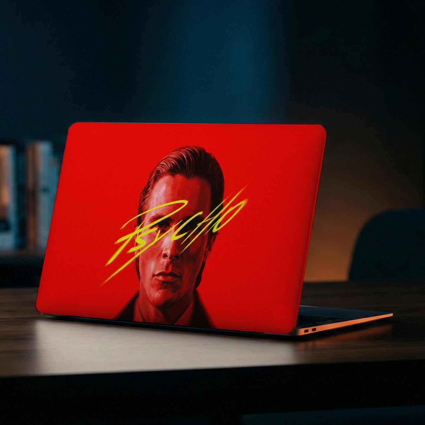 Patrick Bateman Cult Classic Film Aesthetic Laptop Skin