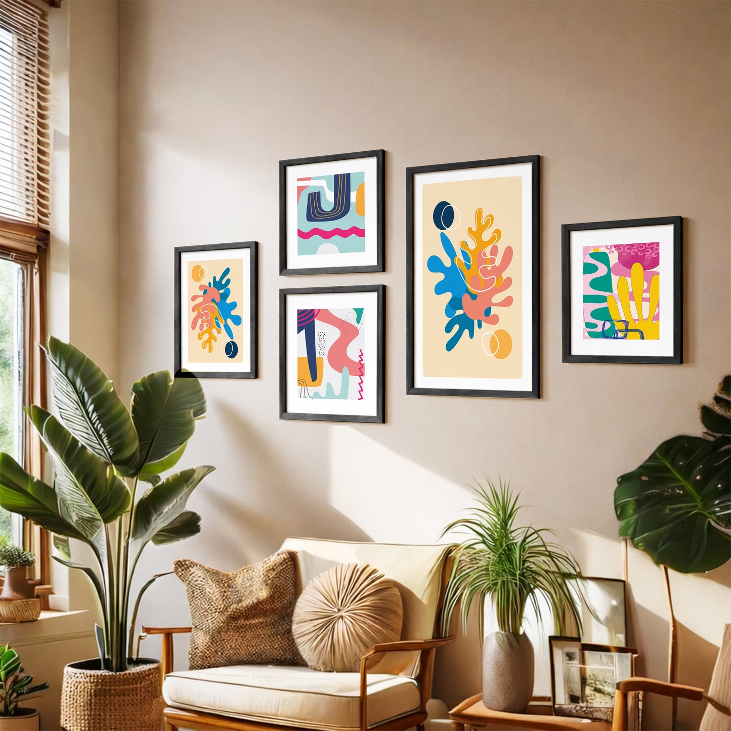 Artistic Wall Frame Set of 5