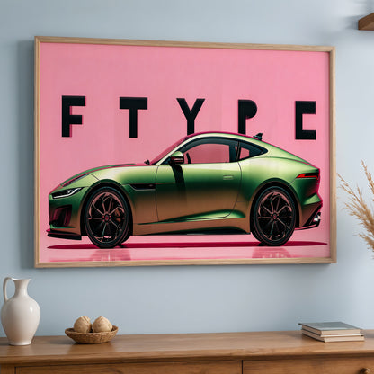 Jaguar F-Type Performance Wall Frame