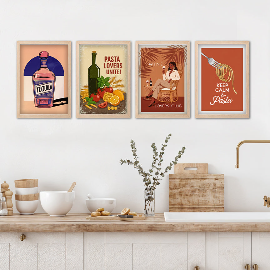 Gourmet Wall Art Set Wall Frame