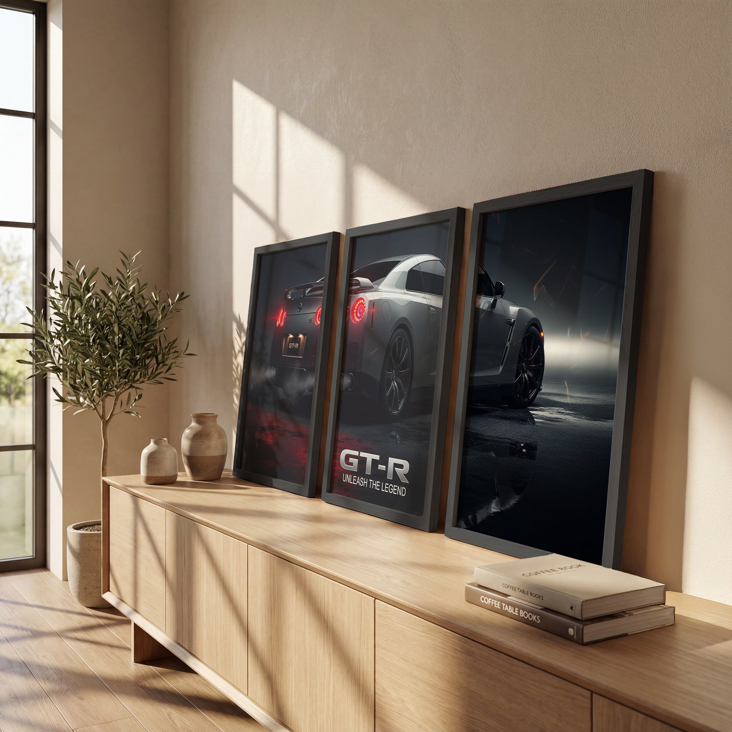 GT-R Unleash The Legend Wall Art Set of 3