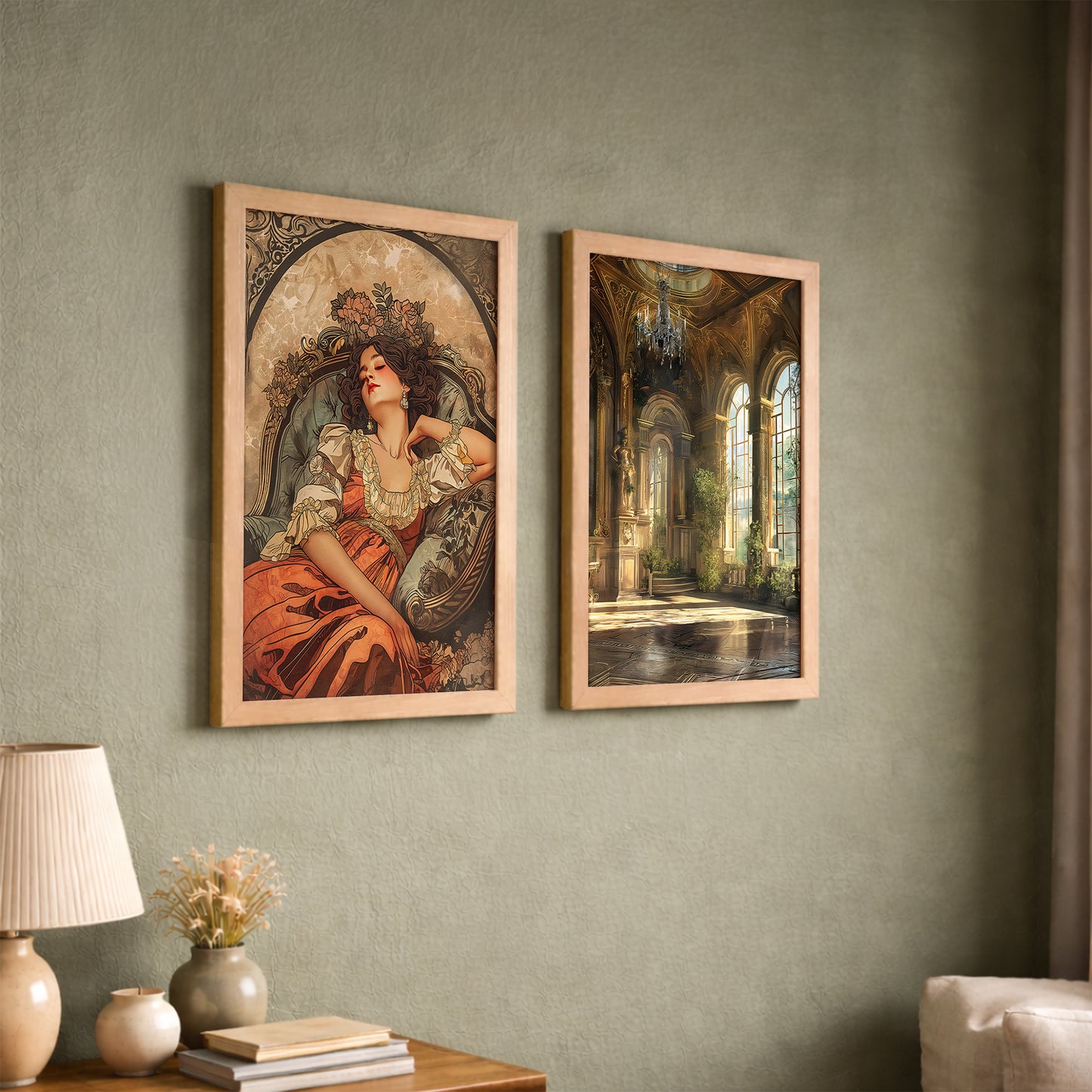 Vintage Elegance Poster Set
