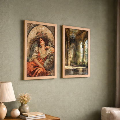 Vintage Elegance Poster Set