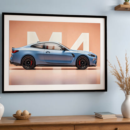 BMW M4 Performance Wall Frame