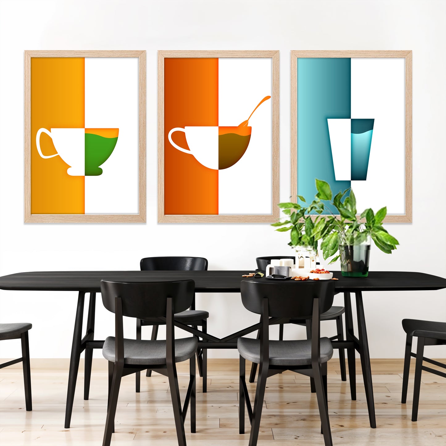 Modern Abstract Food Art Prints