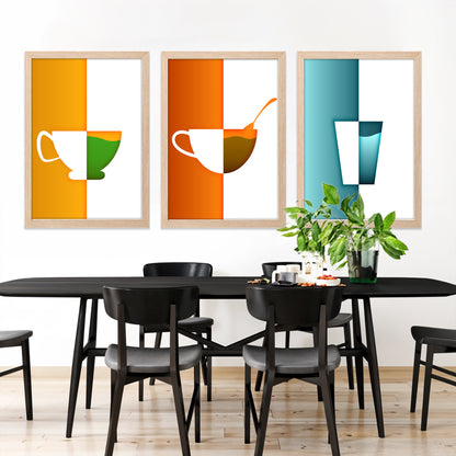 Modern Abstract Food Art Prints