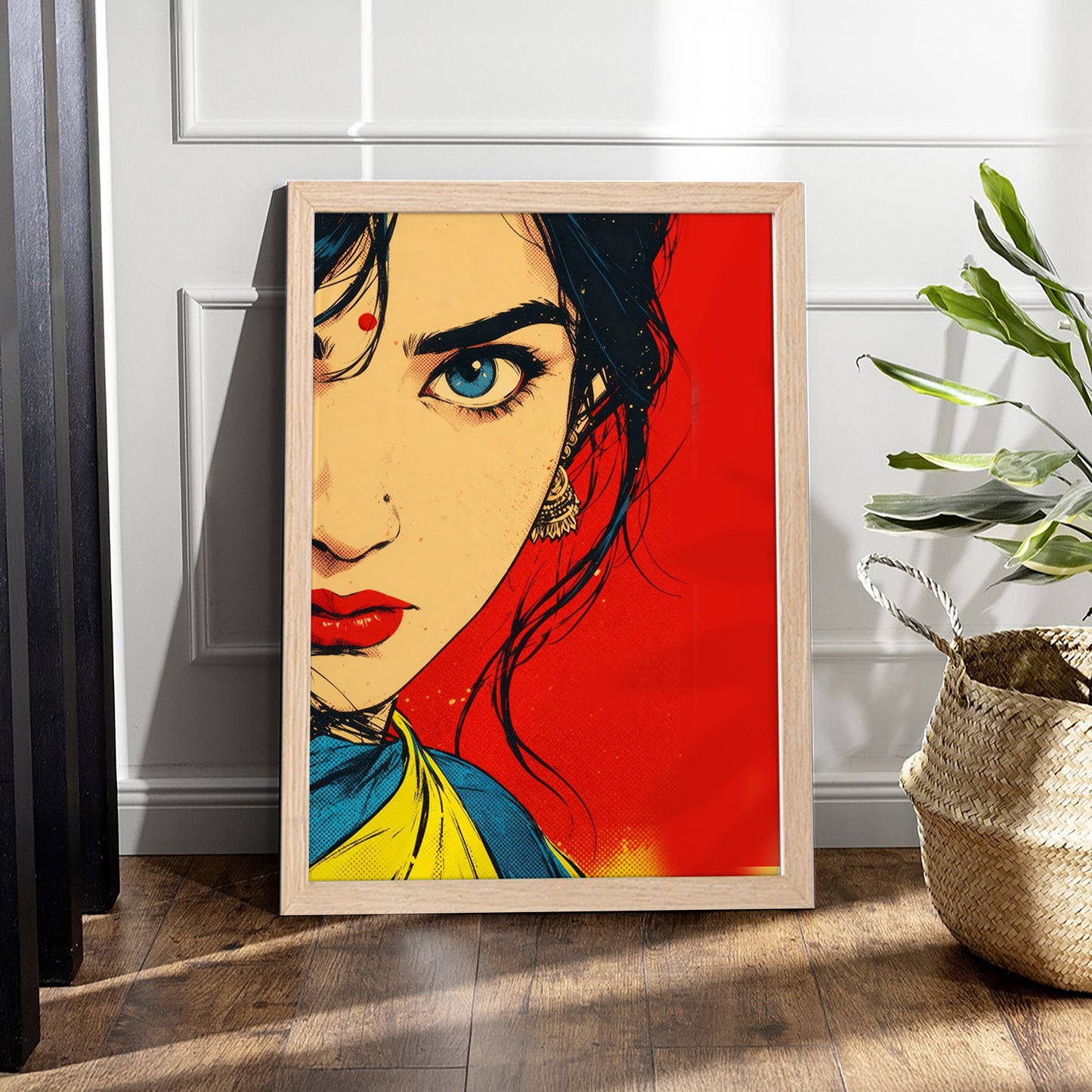 Blue-Eyed Fire Wall Frames