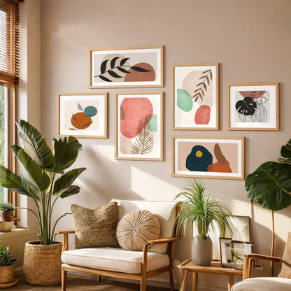 Harmony Hues Wall Set of 6