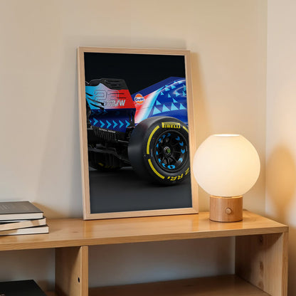 Formula One Gulf Edition Wall Art