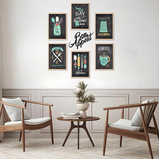 Bon Appétit Kitchen Wall Art Set