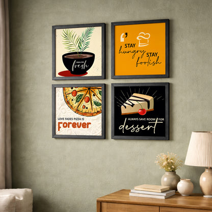 Kitchen Gallery Wall Art Set