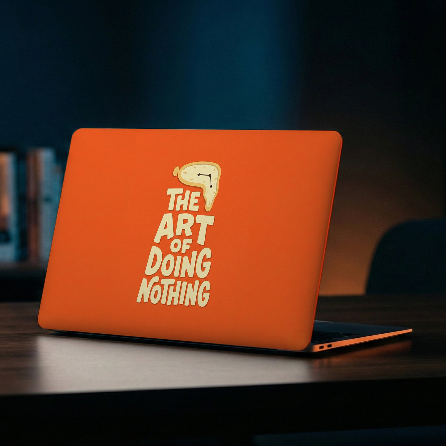 The Art of Doing Nothing Premium Laptop Skin