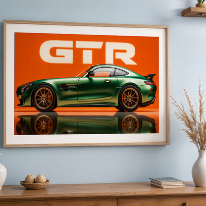 Mercedes-AMG GT R Wall Frame