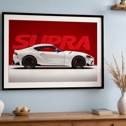 Toyota Supra Heritage Wall Frame