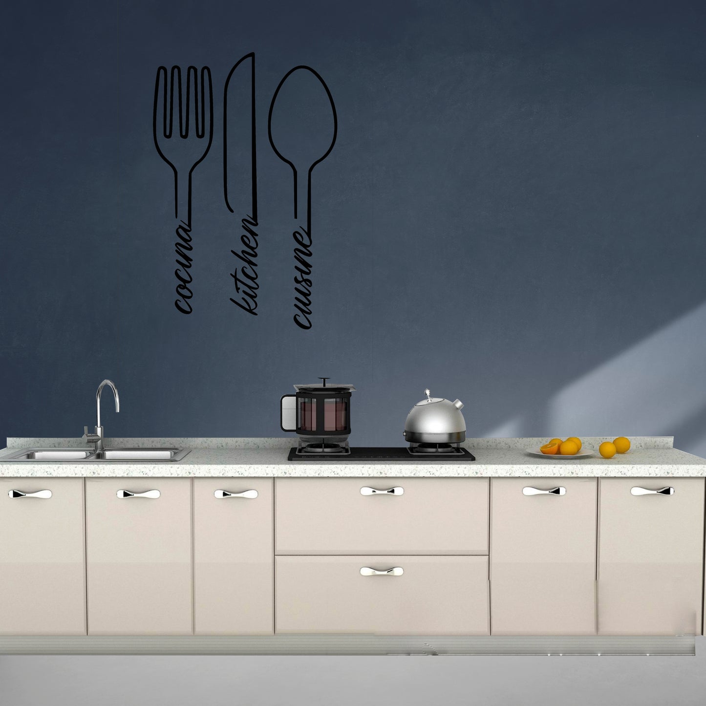 Cook • Kitchen • Cuisine Pinewood Wall Art