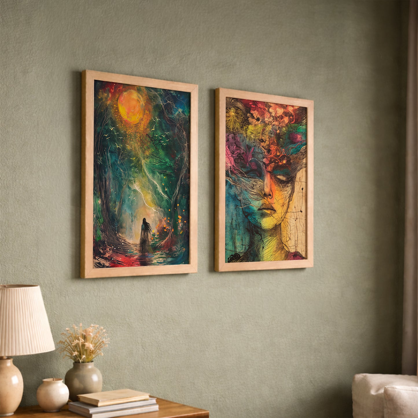 Dreamscape Portrait Wall Art Set