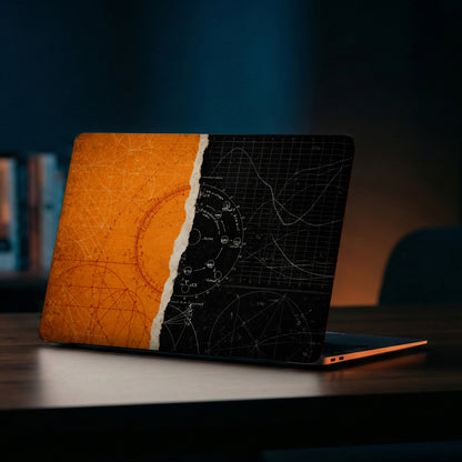 Psychedelic Rainbow Minimalist Laptop Skin