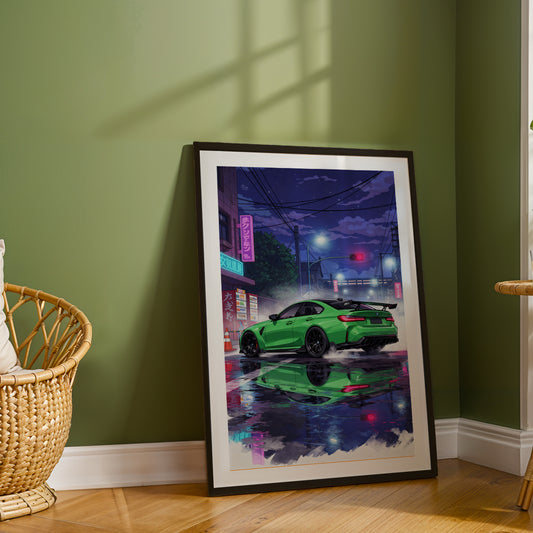 Urban Speed Car Wall Art
