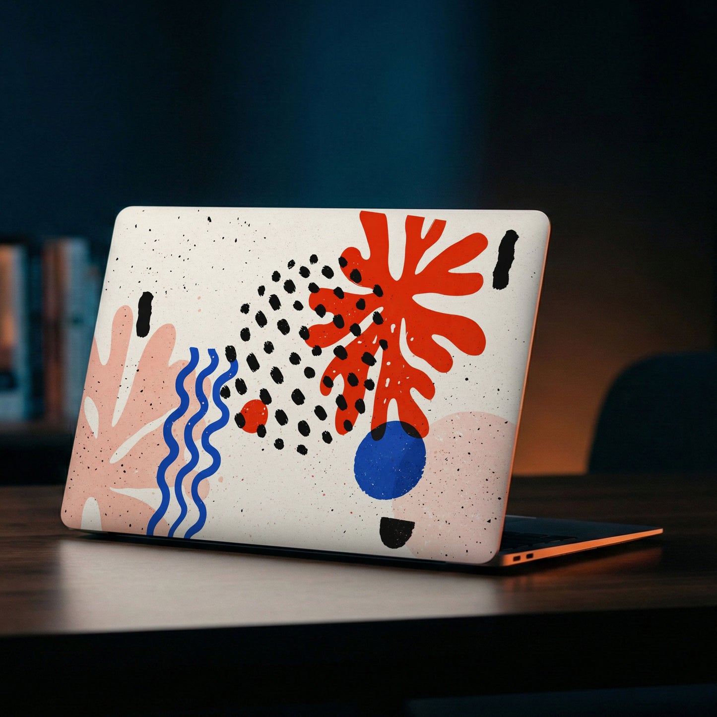 Boho Abstract Forms Laptop Skin