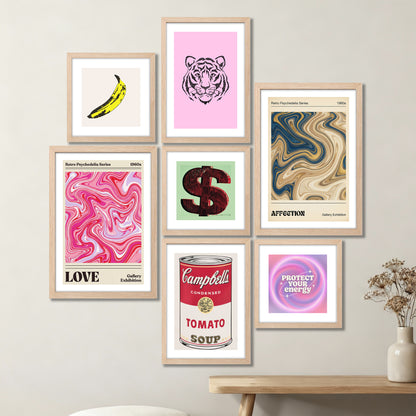 Creative Gallery Wall Set of 7