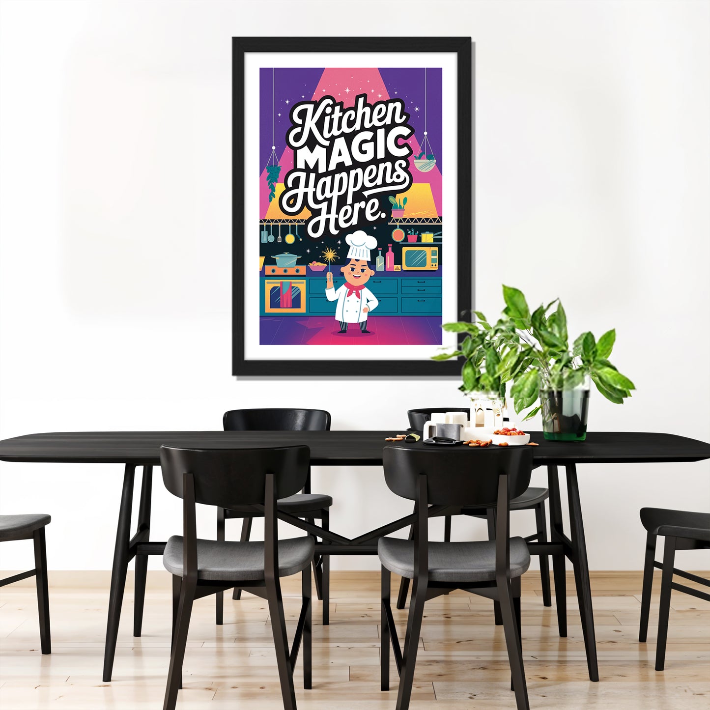 Kitchen Magic Wall Frame