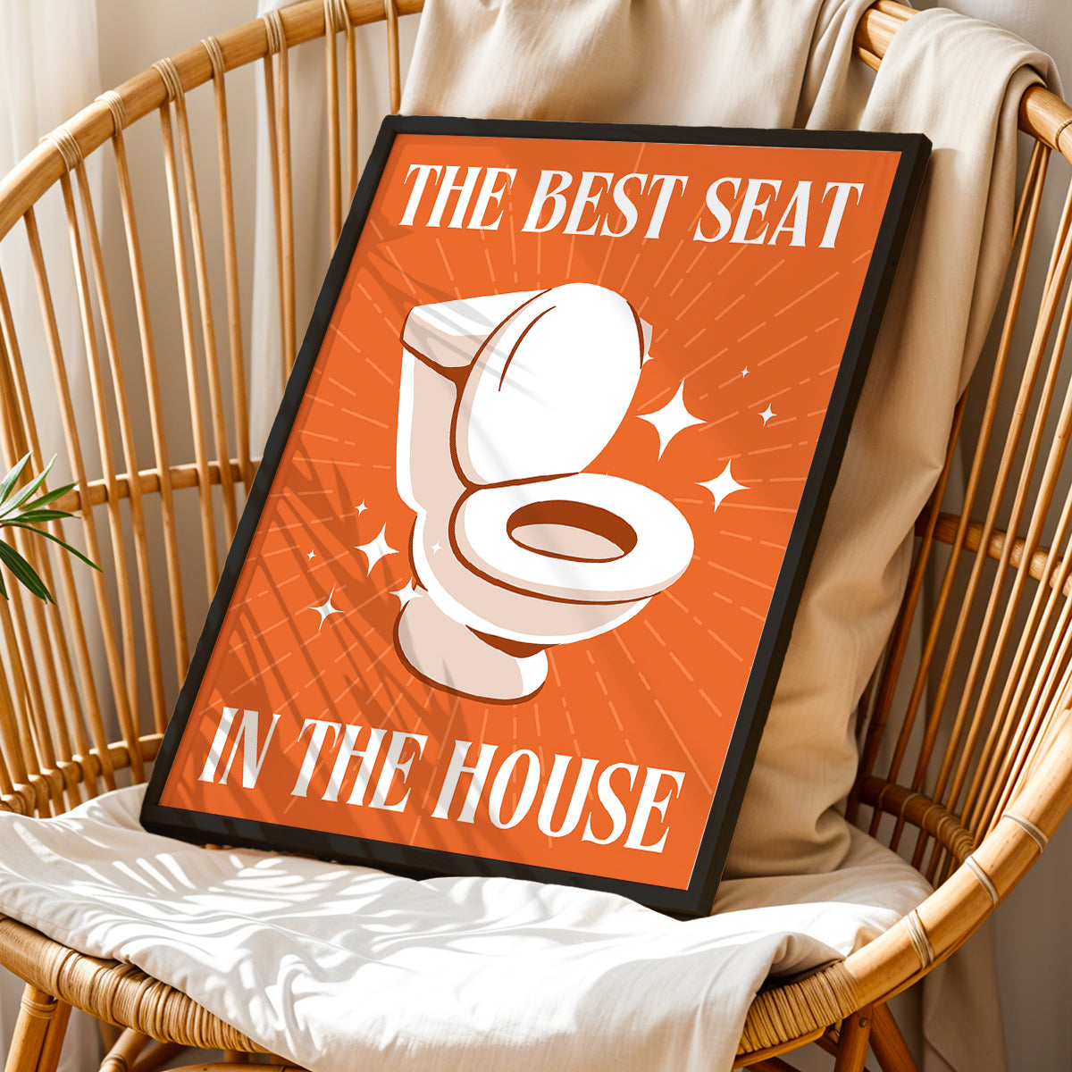 The Best Seat Wall Frame