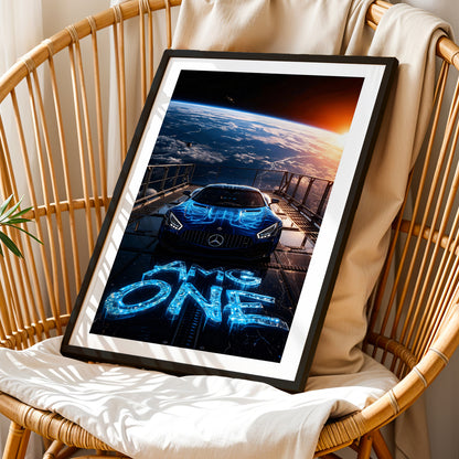 AMG One Space Edition Wall Frame