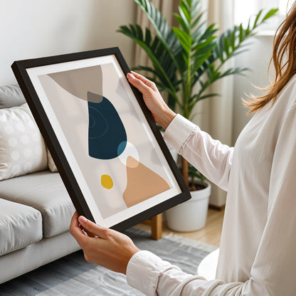 Minimal Abstract Wall Frame