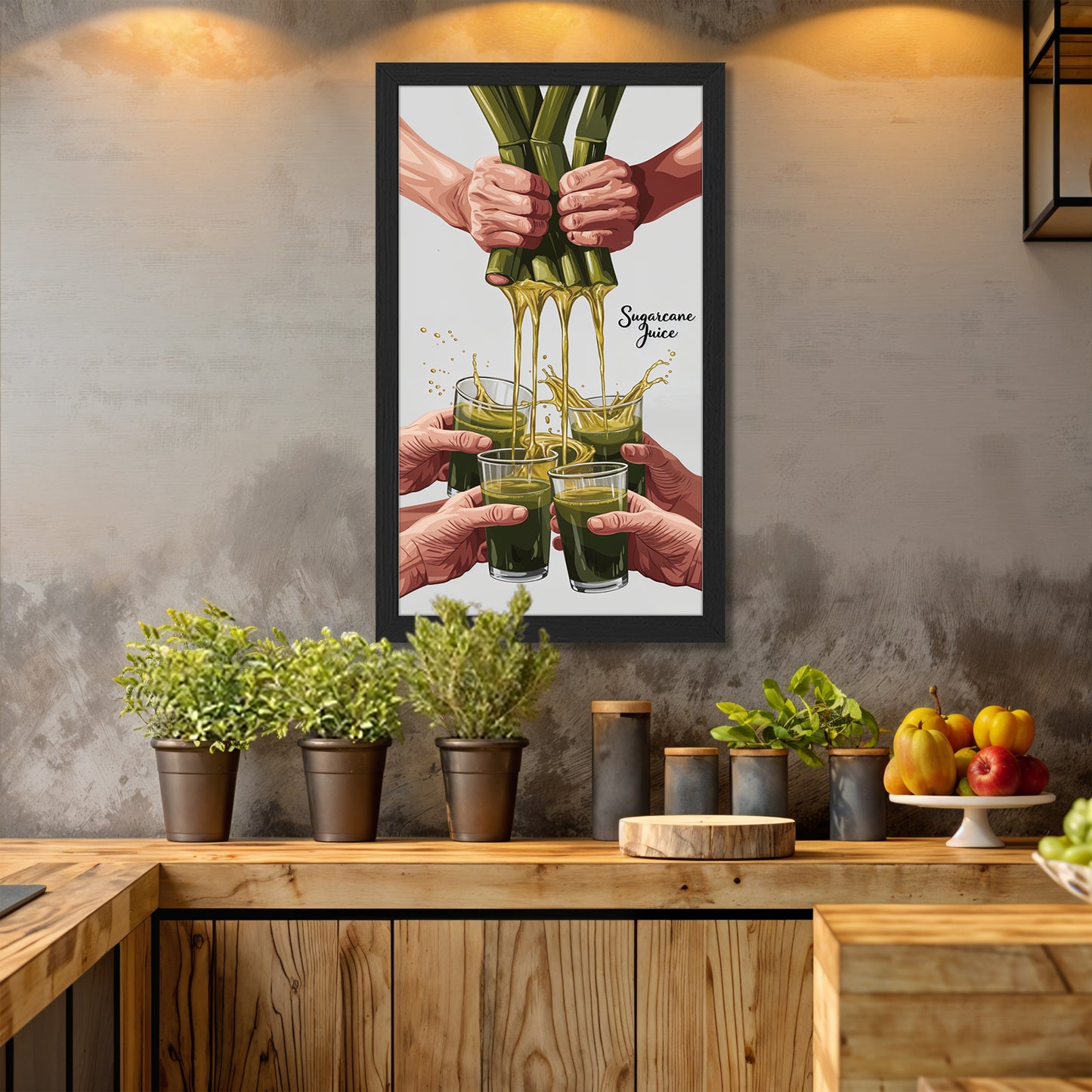 Sugarcane Juice Artwork