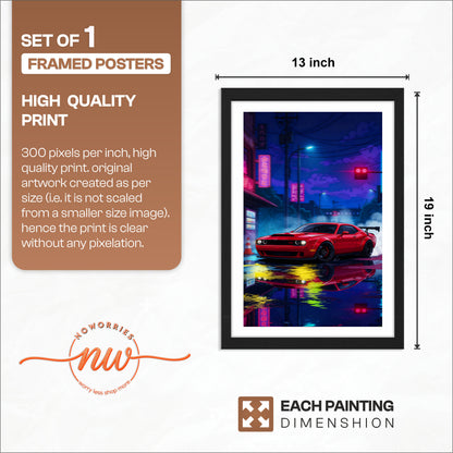 JDM Street Car Wall Art
