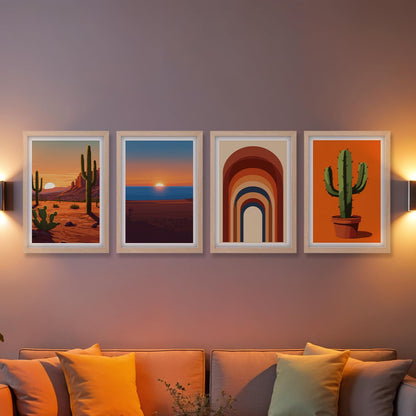 Desert Vibes Set Wall Frame Set