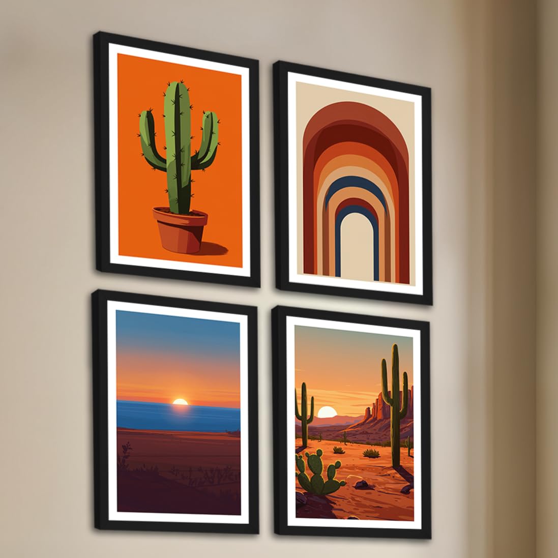 Desert Vibes Set Wall Frame Set