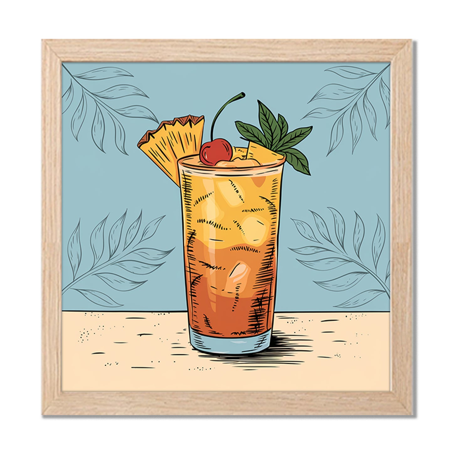 Tropical Drink Art