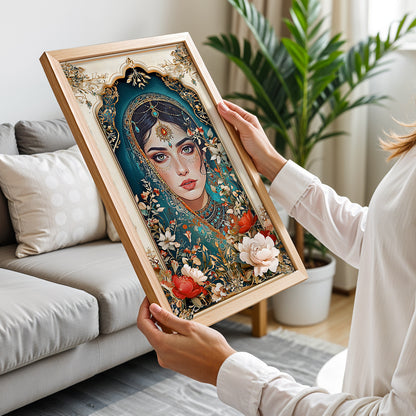 Royal Maiden Wall Frame