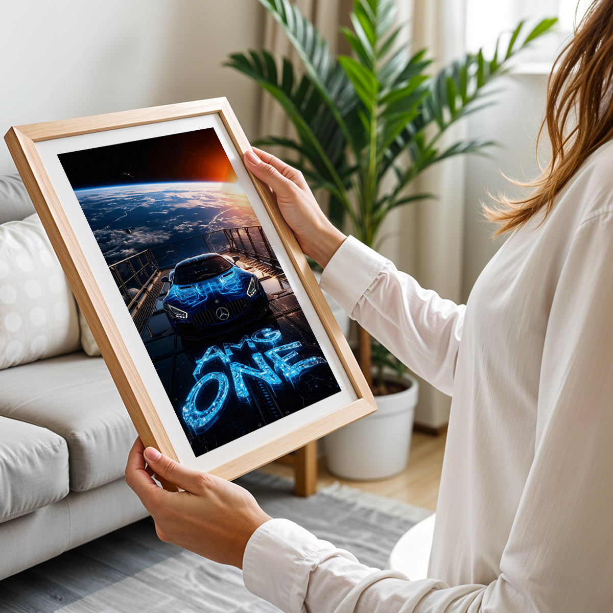 AMG One Space Edition Wall Frame