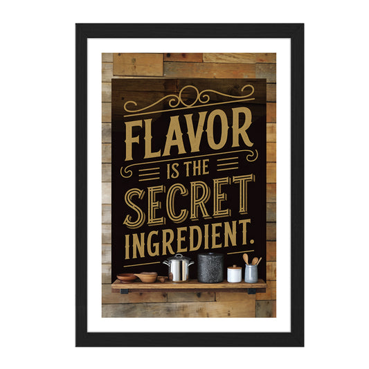 Secret Ingredient Wall Frame