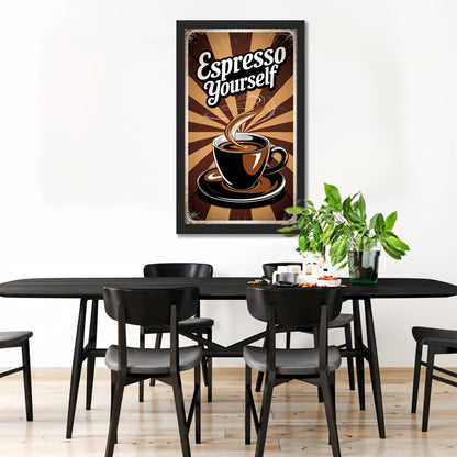 Coffee Vibes Wall Frame