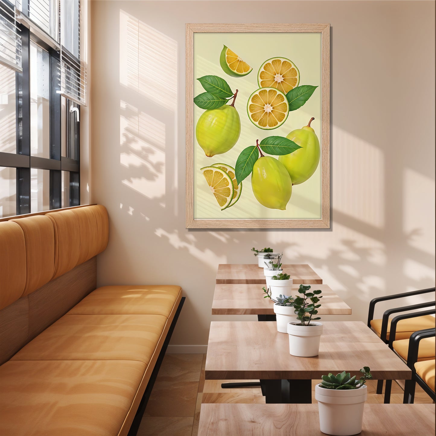 Lemon Mix Wall Frame