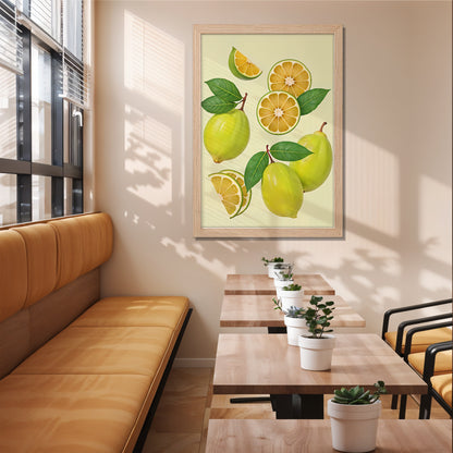 Lemon Mix Wall Frame