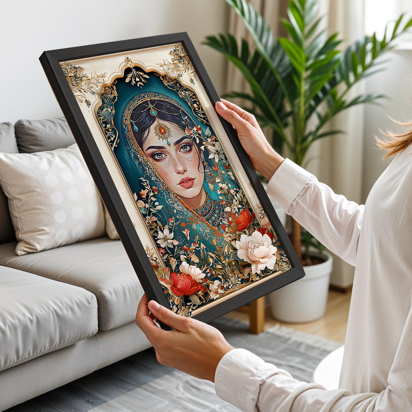 Royal Maiden Wall Frame