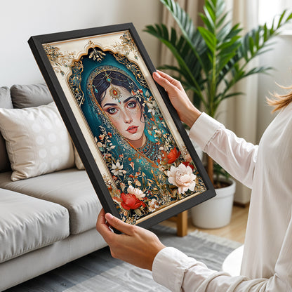Royal Maiden Wall Frame