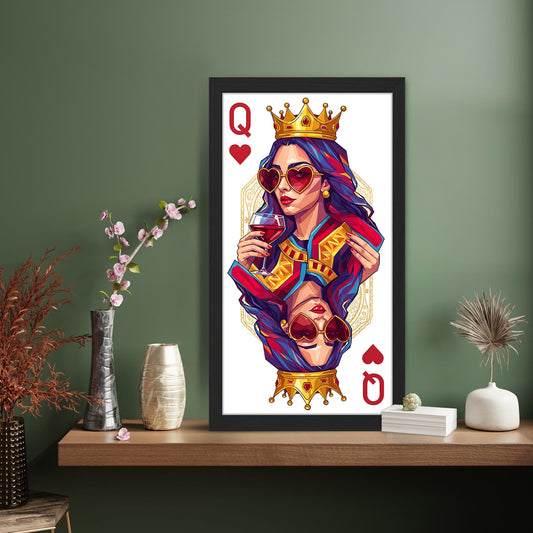 Heart Queen Wall Frame