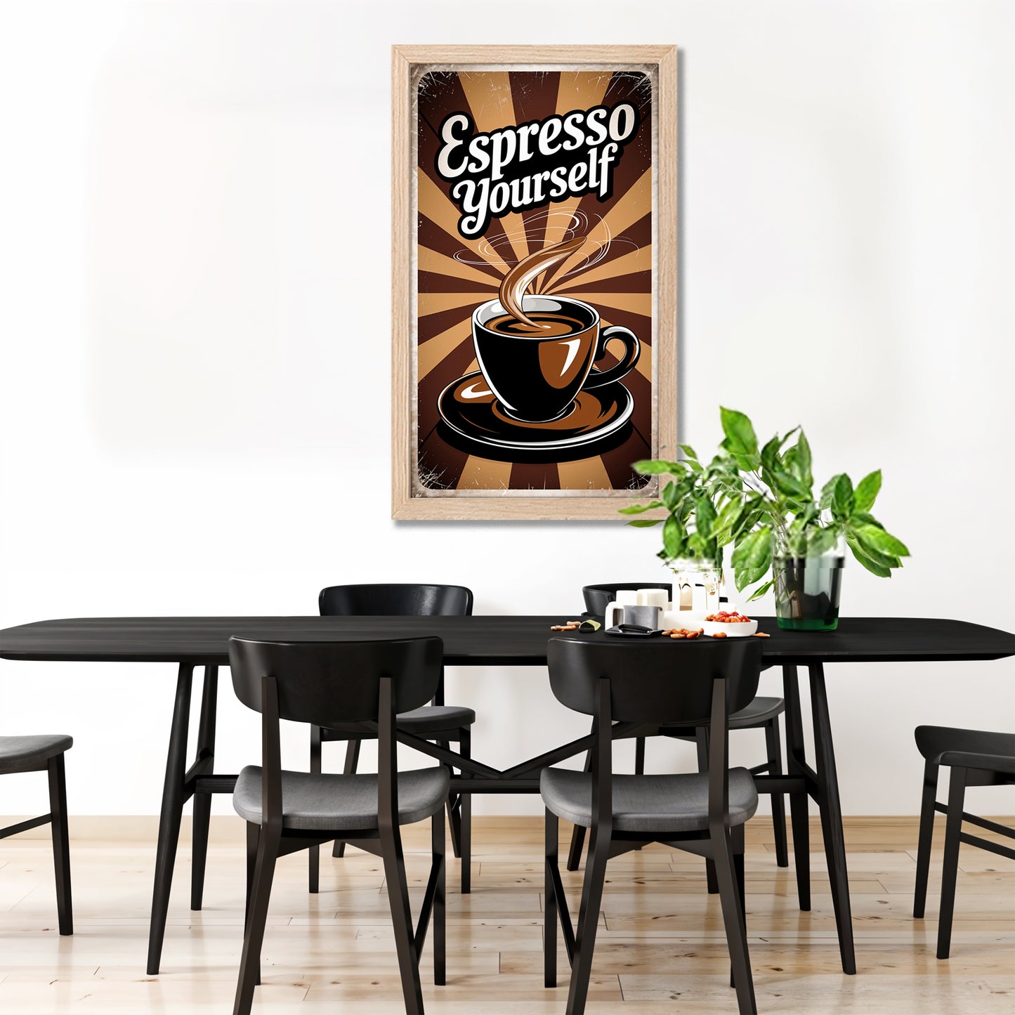 Coffee Vibes Wall Frame