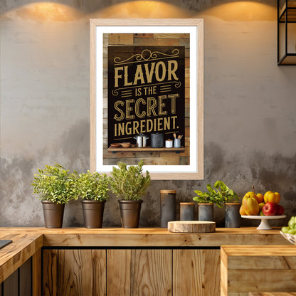 Secret Ingredient Wall Frame