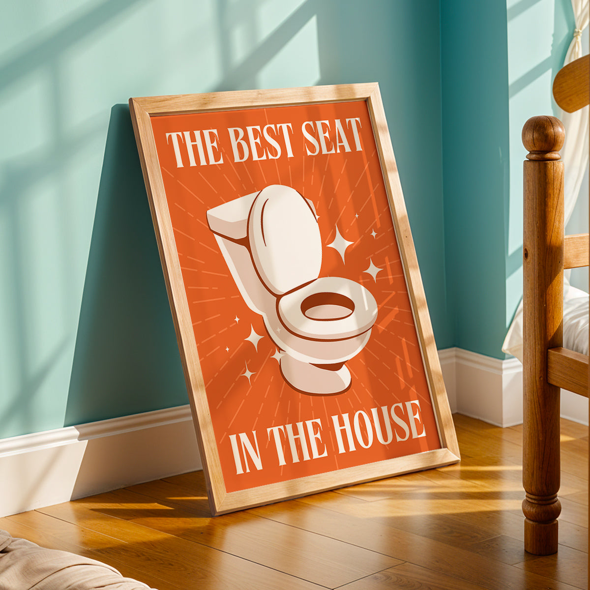 The Best Seat Wall Frame