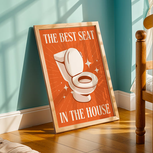 The Best Seat Wall Frame