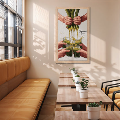 Sugarcane Juice Artwork